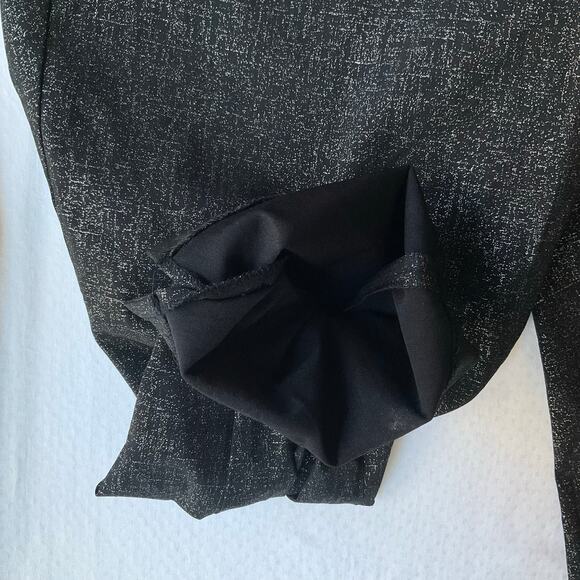 Lane Bryant Women Formal Straight Leg Pants size 24, Shinning Black - Picture 10 of 13